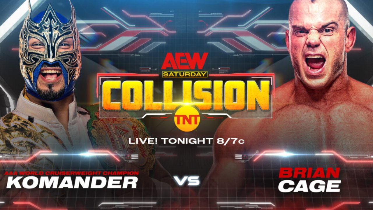AEW Collision: Komander vs. Brian Cage