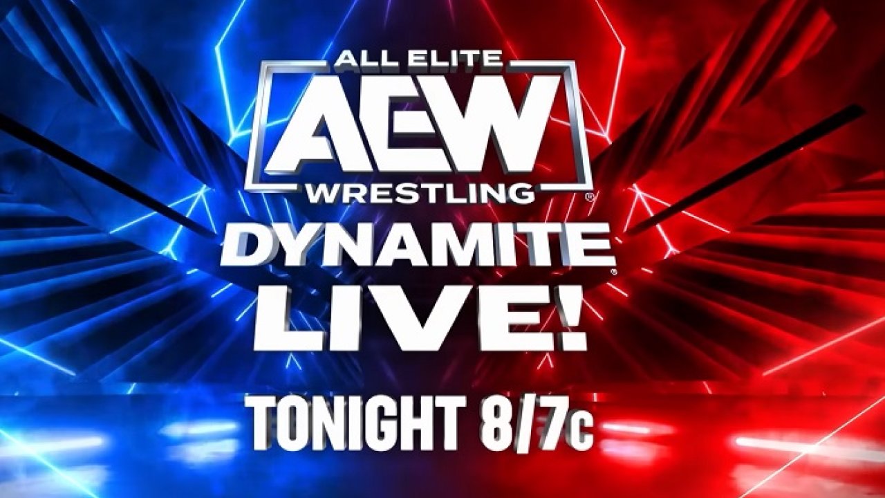AEW Dynamite Live Tonight 