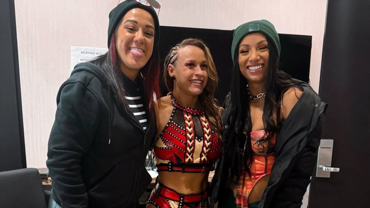 Bayley, Jordynne Grace, Mercedes Mone