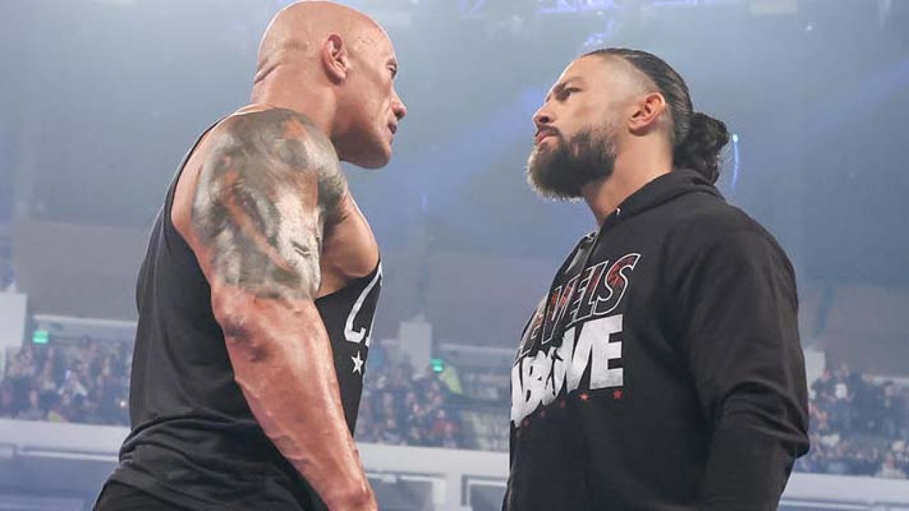 The Rock vs. Roman Reigns