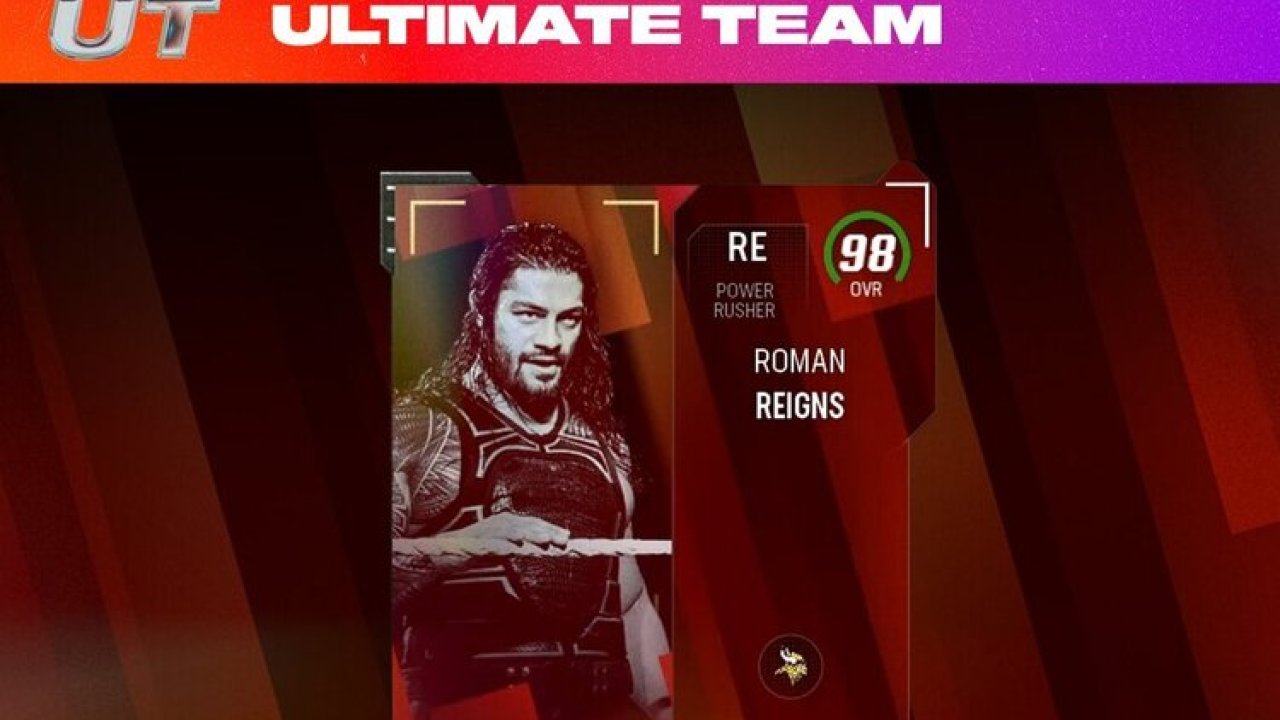 Roman Reigns EA Sports Madden 24
