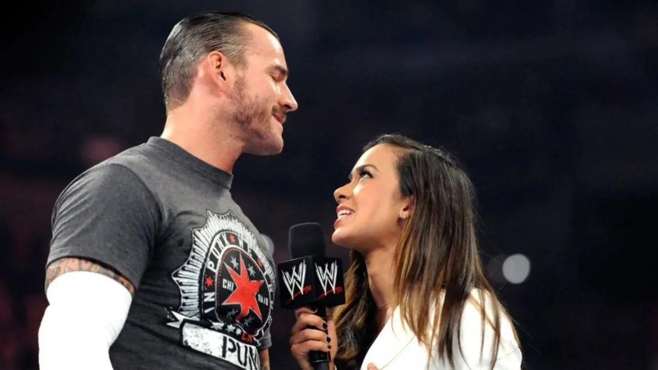 CM Punk - AJ Lee - WWE