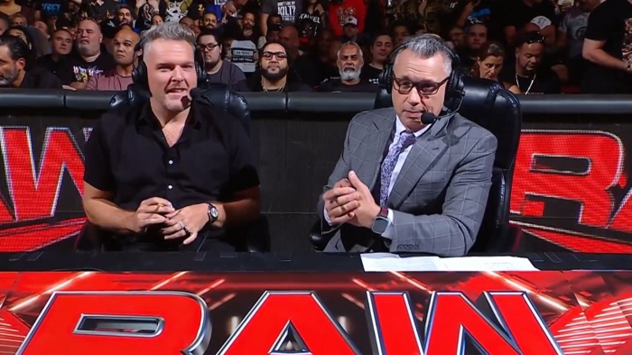 Pat McAfee, Michael Cole