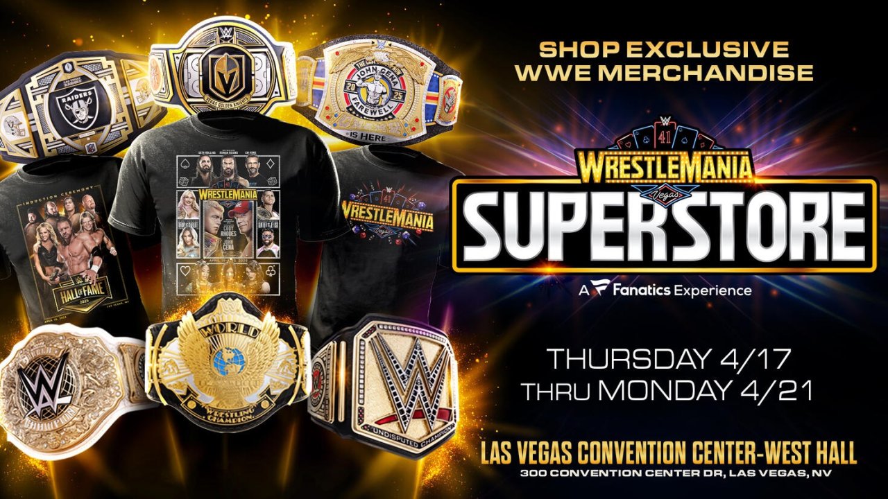 WrestleMania Superstore