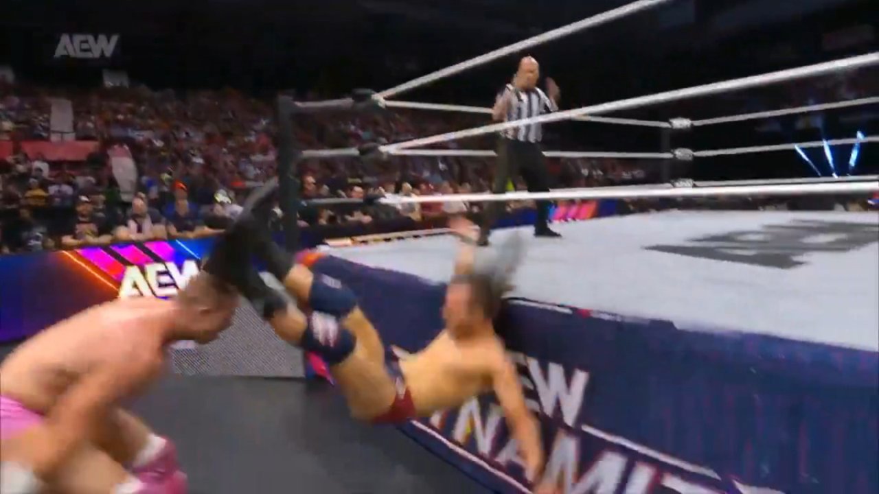 AEW Dynamite Adam Cole Kyle Fletcher