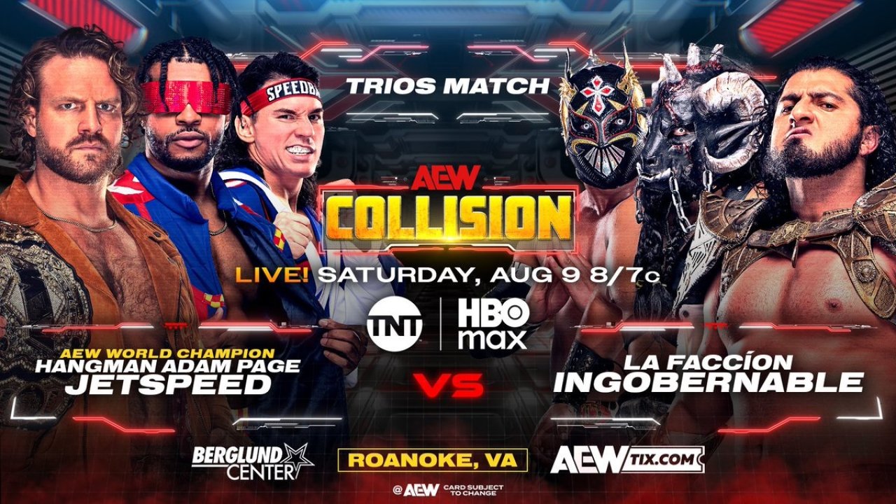 AEW Collision Preview (August 9, 2025): Roanoke, VA.