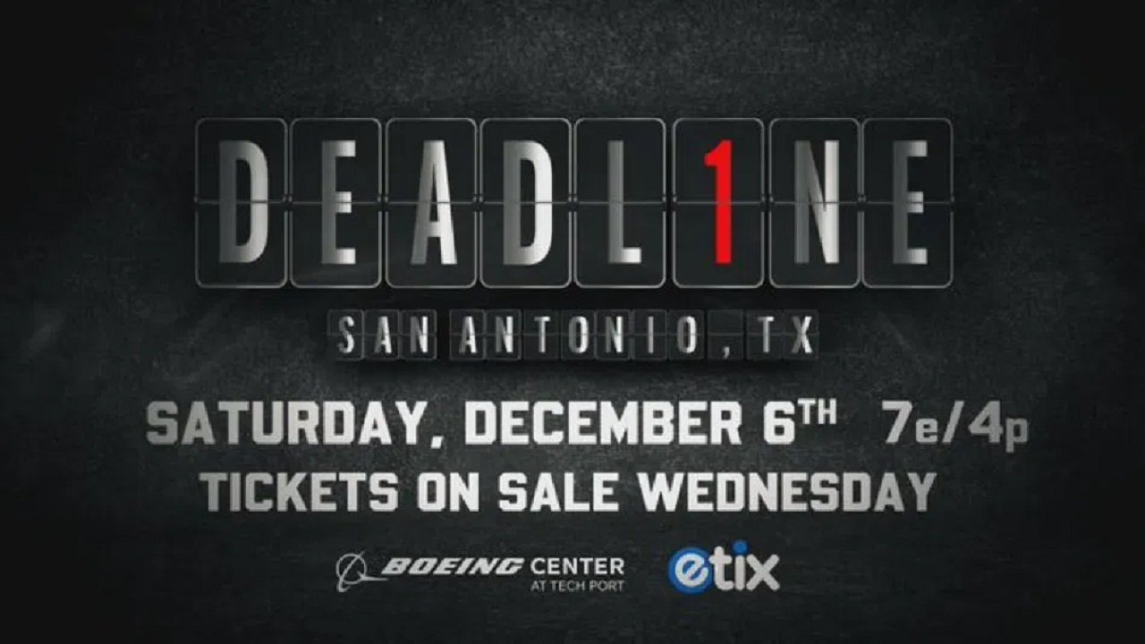 WWE NXT Deadline on December 6 in San Antonio, TX.