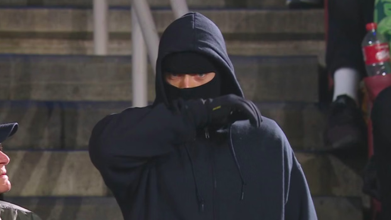 WWE Masked Man Attacker Reveal