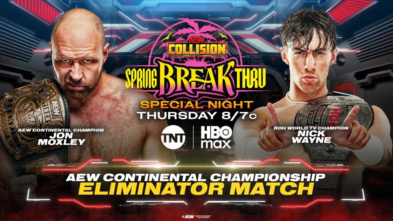 AEW Collision Spring BreakThru Results