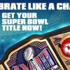 WWE NFL Super Bowl LVIII Legacy Champion Title Belt